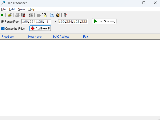 free ip scanner