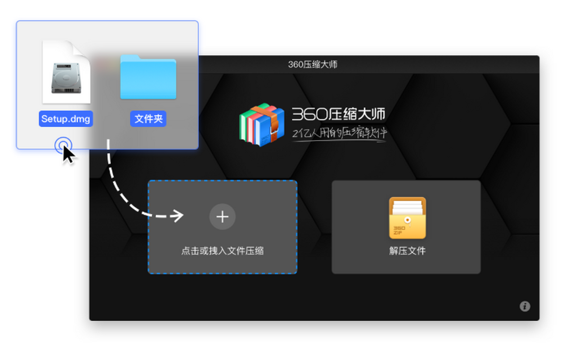 360压缩大师mac版